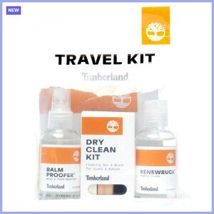 Shoe Care Travel Kit with Water Repellent and Cleaner